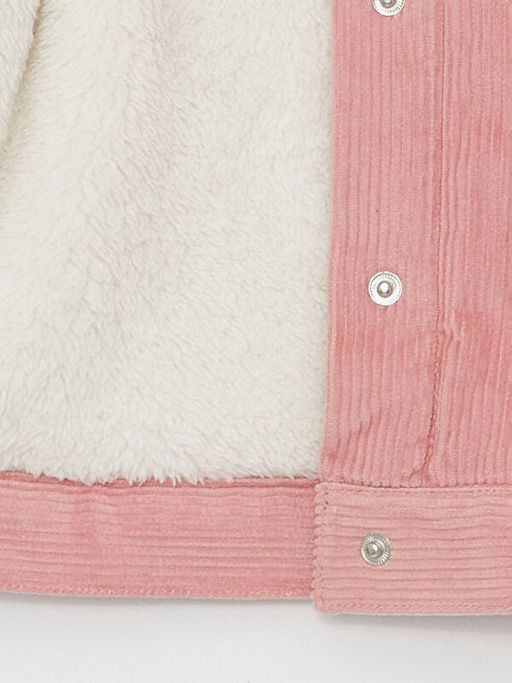 K?rkl? Uzun Kollu Kadife K?z Bebek Mont - Waikiki фото 3