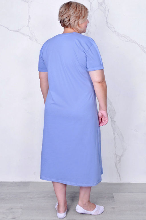 Арт. 4133 Туника женская 50-58 (5 шт) Цвет:грязно-сиреневый - Калинка фото 3