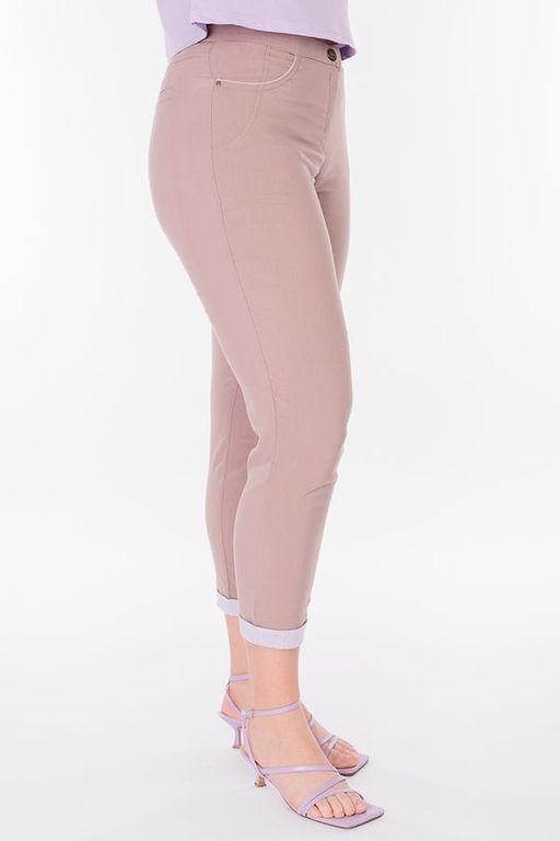 NOBBY, Женские брюки 7721-40 (темный бежевый)  фото 4