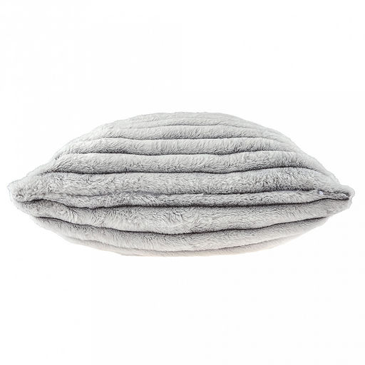 Наволочка декоративная на молнии 45х45см Белый тигр-001, велсофт Marmari, тиснение полоса, высокий ворс, полиэстер 100%, плотность 350г/м2, упаковка на картоне, Домашняя мода (Россия)  фото 4