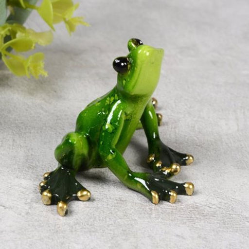 Цена за 4 шт. Фигурка Лягушка 6 см / YX9001 /уп 4/64/ - Галеонтрейд фото 4