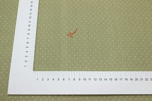 Сатин Пшено на оливково-бежевом, ш.2.35м, хлопок-100%, 110гр/м.кв - Купава фото 5