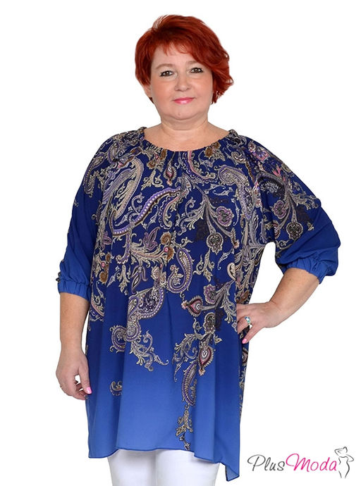 Туника Модель №1497 размеры 44-84 - Plusmoda фото 5