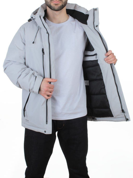 D6300 LT. GRAY Куртка мужская зимняя (200 гр. био-пух)