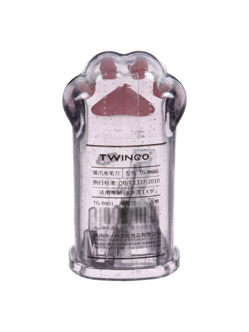 Набор 2 штуки точилки с контейнерами МИКС Лапка