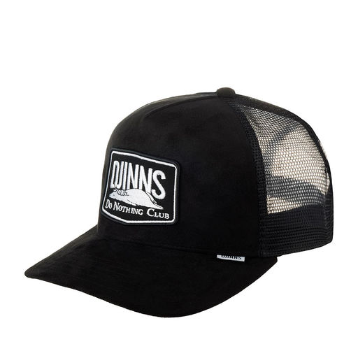 Бейсболка DJINNS арт. HFT Cap DNC 3.0 Hairy Suede (черный)