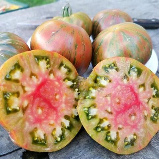 Помидоры Ананасная Зебра - Ananas Zebra Tomato