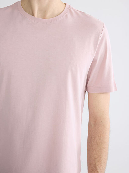 Bisiklet Yaka Penye Erkek Ti??rt