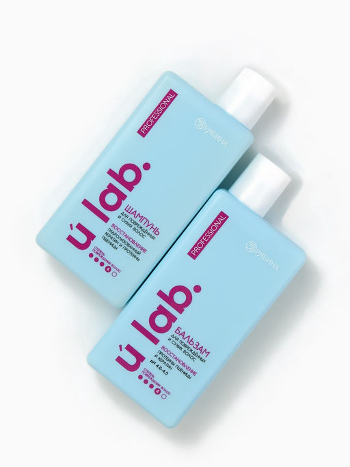 Подарочный набор «Восстановление»: шампунь 250 мл, бальзам 250 мл, URAL LAB