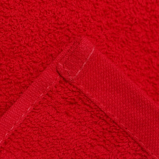 Полотенце махровое 70х130см, красный, 360г/м, 100% хлопок - Текстиль центр фото 4