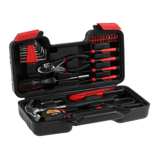 Набор инструментов в кейсе ТУНДРА 23 ФЕВРАЛЯ, в подарочной упаковке, 39 предметов