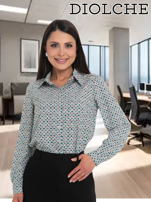 Рубашка Деловой стиль - Diolche фото 8