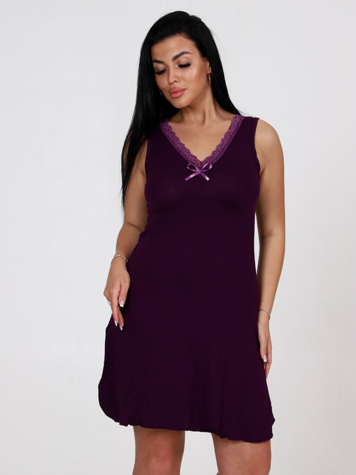 717-с СОРОЧКА ЖЕНСКАЯ (Фиолетовый) - А-дина фото 4