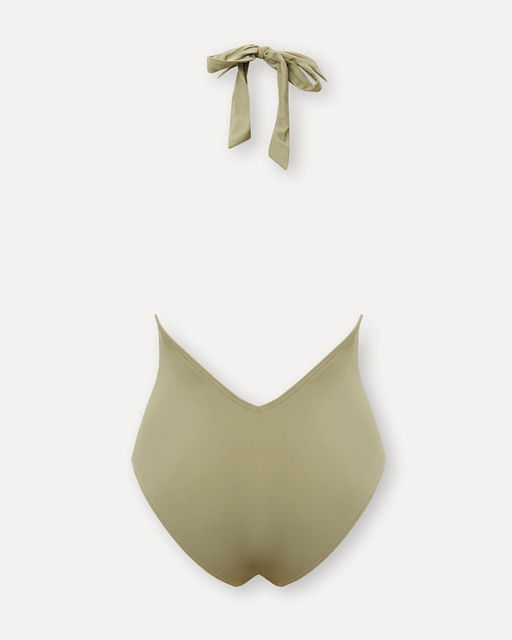 Зеленый купальник со шнуровкой - Deseo фото 10