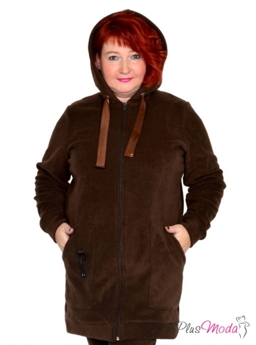 Толстовка Модель №1442 размеры 44-84 - Plusmoda фото 5