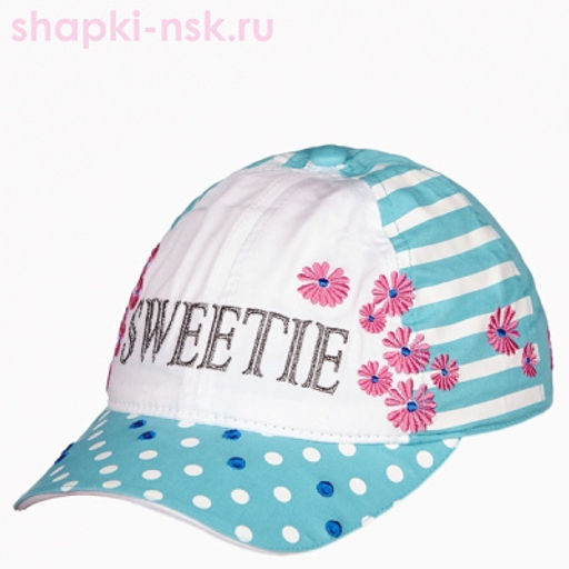 BK 100101 Б Бейсболка для девочки (50-52) - Maxval фото 2