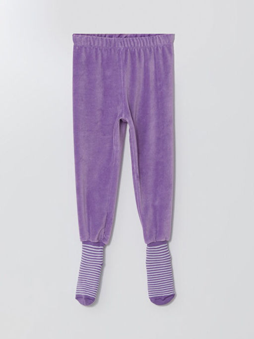 Beli Lastikli ?orapl? K?z Bebek Pijama Alt 2li - Waikiki фото 2