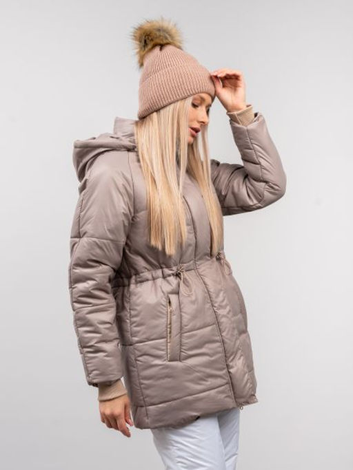 Костюм зимний, горнолыжный Арктика какао-белый - Yollochka фото 5