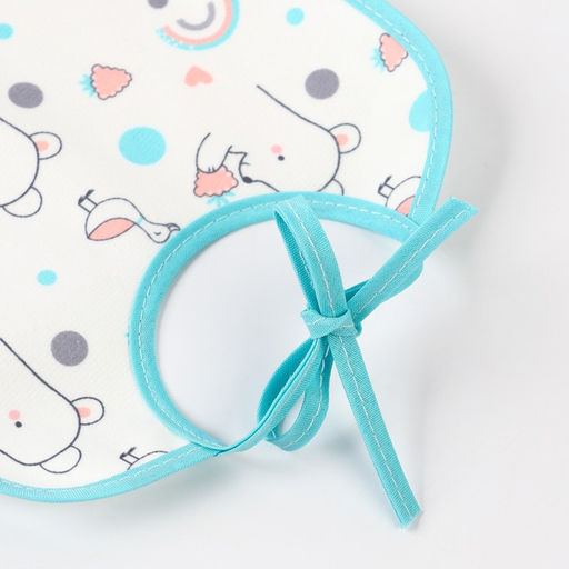 Цена за 3 шт. Нагрудник детский Крошка Я, 17х20 см цвет МИКС (фасовка 3 шт)  фото 4