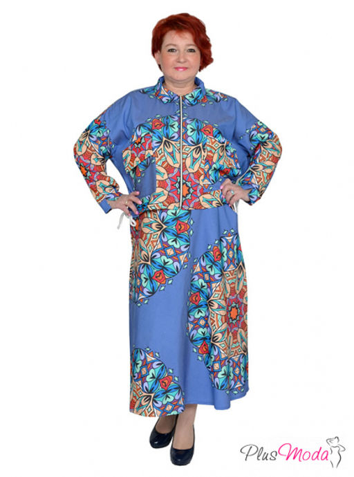 Юбка Модель №1490 размеры 44-84 - Plusmoda фото 11