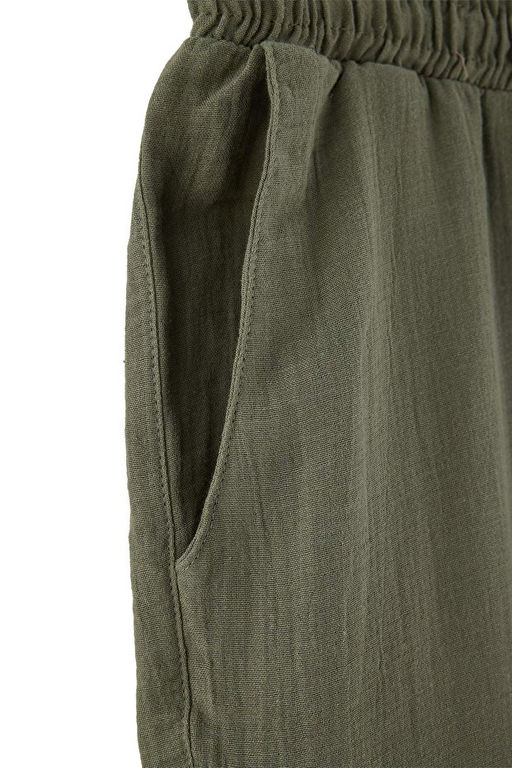 Haki Beli Lastikli Straight Erkek Pantolon TMNSS26PL00040