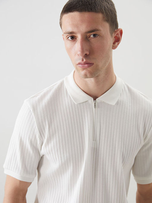 Polo Yaka Erkek Dokulu Ti??rt