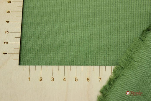 Микровельвет с эластаном цв.Папоротник, ш.1.5м, хлопок-70%, эластан-30%, 280гр/м.кв - Купава фото 2