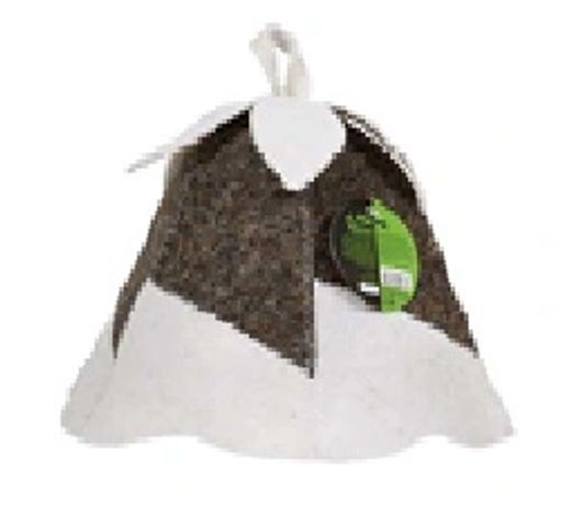 Цена за 2 шт. Шапка для бани и сауны "Колокольчик" "Hot Pot", войлок