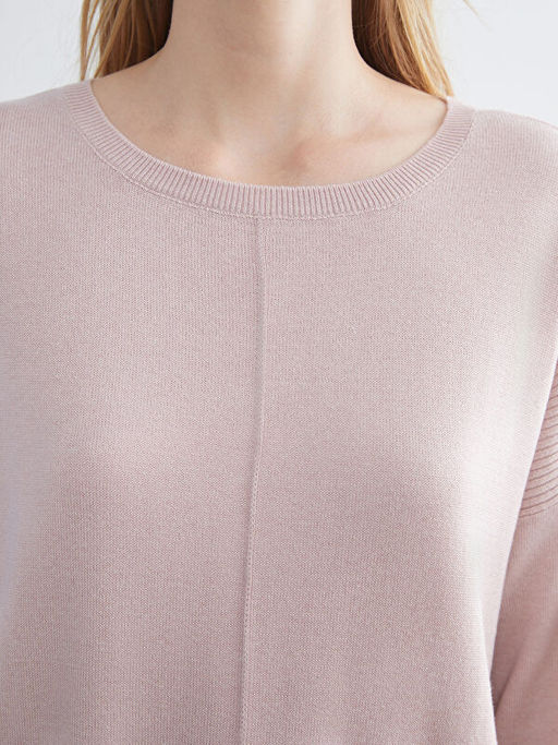 Bisiklet Yaka Kad?n Triko Kazak