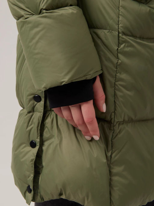 Пальто женское 1241123009 green - Eleganzza фото 7