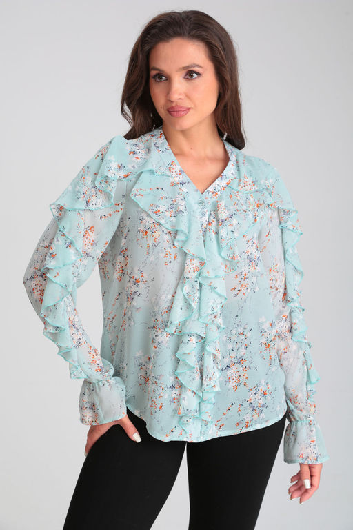 Блуза Modema 548-2 мятный  фото 5