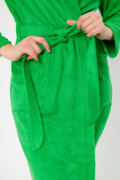 Халат женский из махры Нежность яблоко - Амадэль фото 13