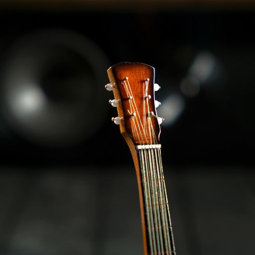 Гитара сувенирная Les Paul, на подставке, 24×8×2 см, коричнево-белая