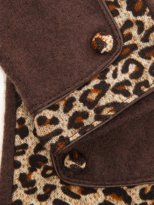 Перчатки жен Labbra LB-PH-25 d.brown фото 3