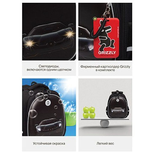 RAz-587-7 Рюкзак школьный - Grizzly фото 21