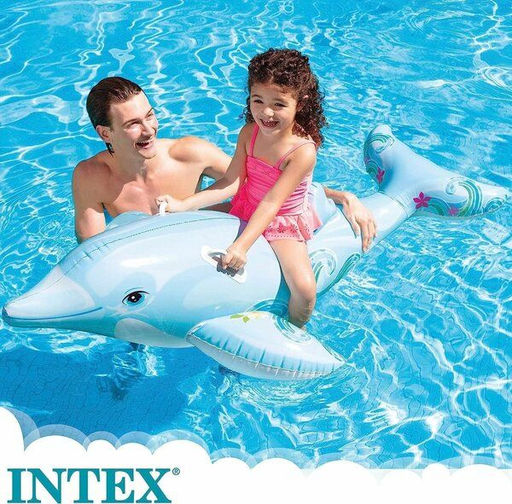 -25% Плотик Дельфин 175х66см, от 3-х лет INTEX  фото 2
