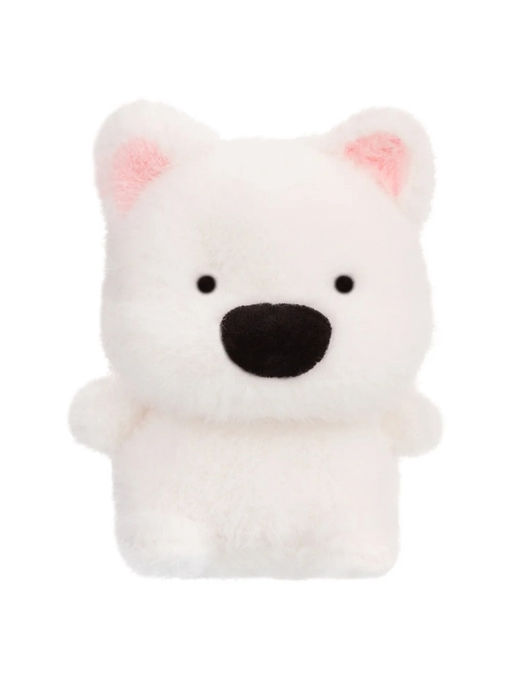 Мягкая игрушка «Собака» белая, 16 см