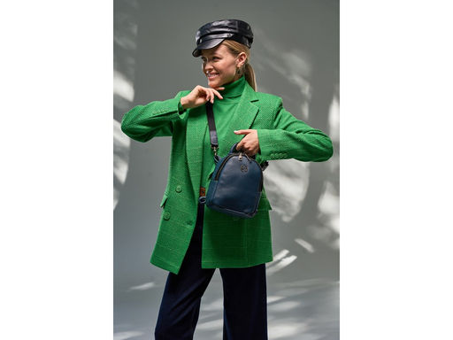 Сумка-рюкзак женский Lanotti 6610/Синий