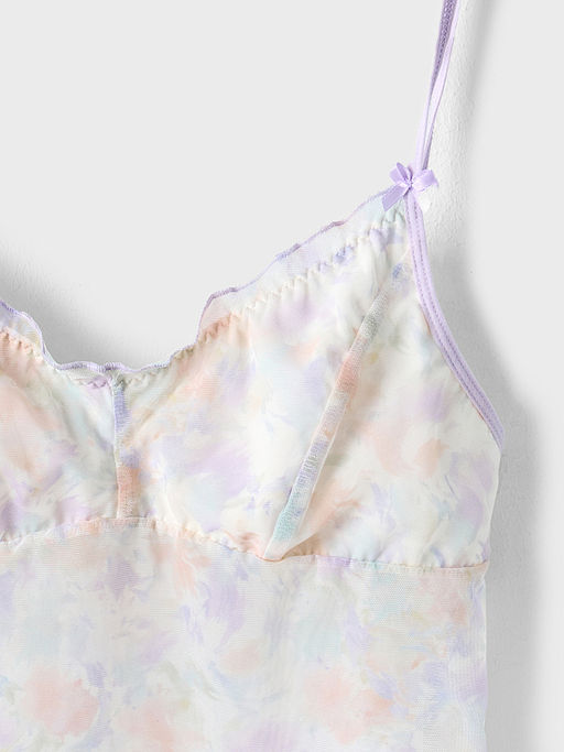 Комплект бельевой домашний женский из сетки - Mark formelle фото 9