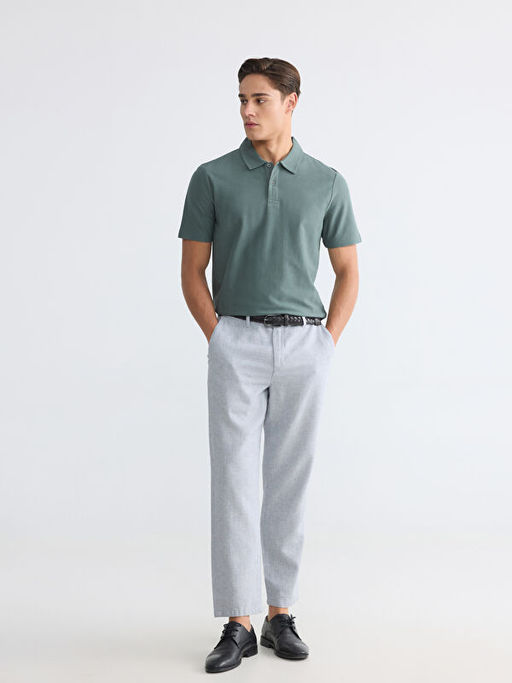 Polo Yaka %100 Pamuk Erkek Ti??rt