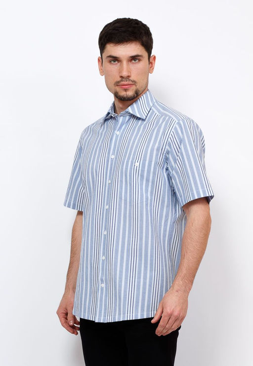 Сорочка мужская короткий рукав BERTHIER Caballero 22823  фото 6