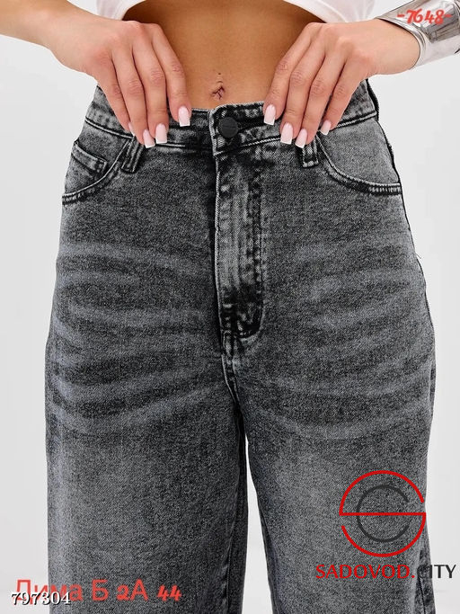 штаны джинсы баги (женские) - Bruno фото 4