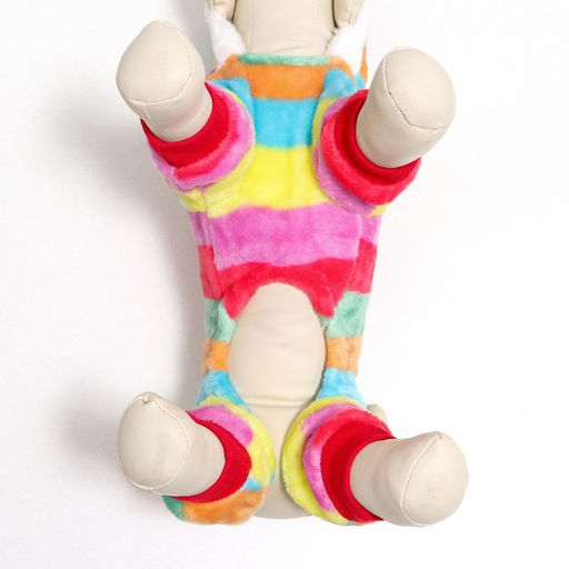 Комбинезон Радуга с капюшоном, размер XS (ДС 20 см, ОГ 30 см, ОШ 20 см) - Simaland фото 20