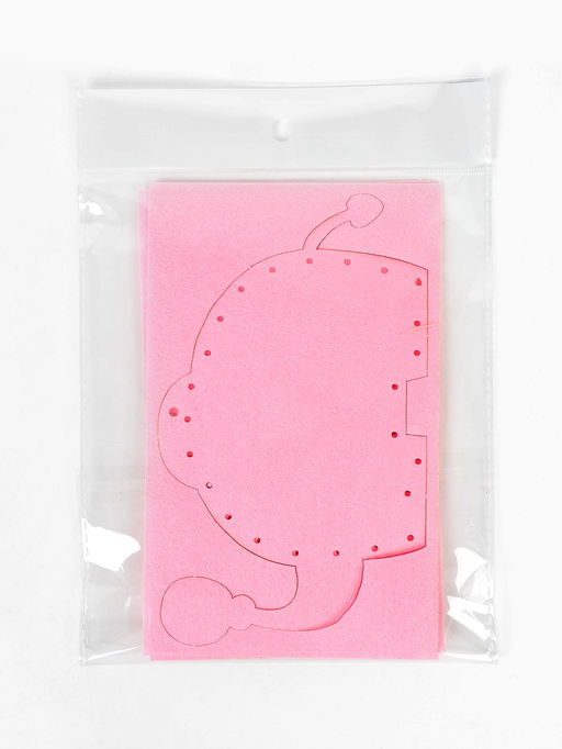 Набор для создания игрушки из фетра "Сладкая компания", набор 6 шт.