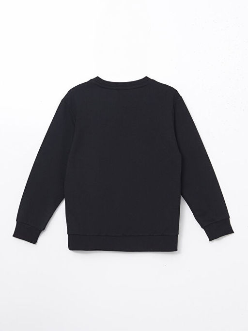 Bisiklet Yaka Erkek ?ocuk Sweatshirt