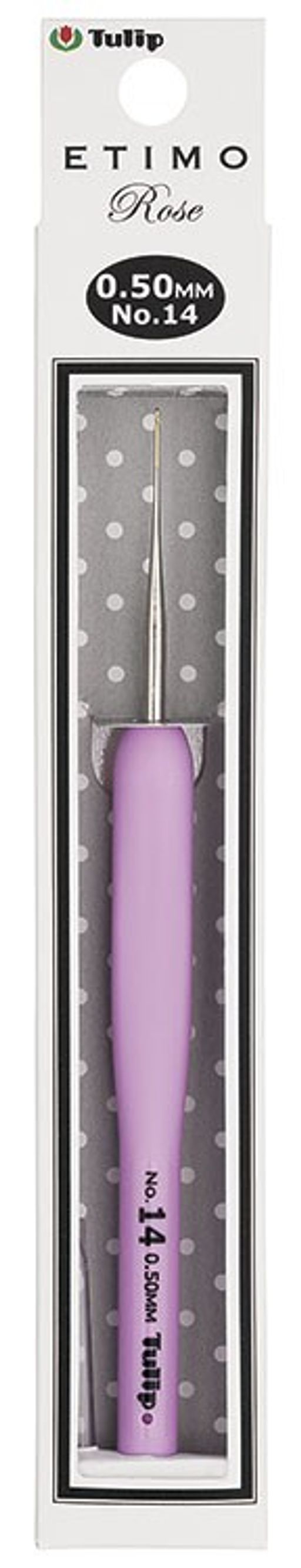 Крючок для вязания с ручкой ETIMO Rose Tulip