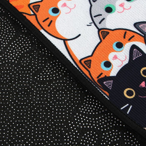 Коврик придверный «Котики», 40×60 см