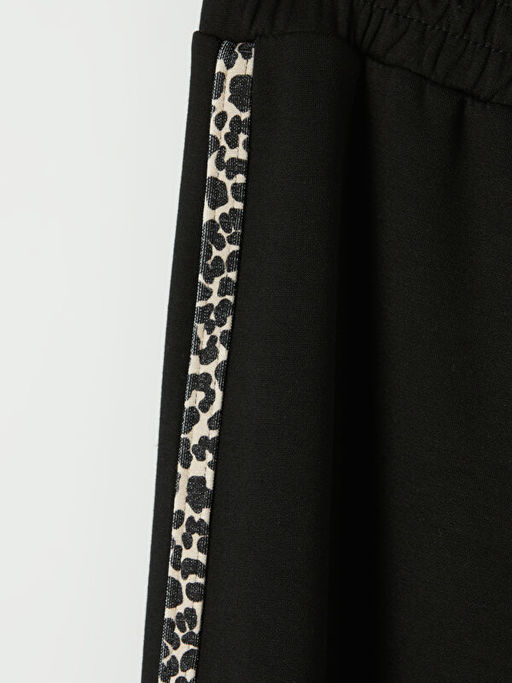 Leopar Detayl? K?z ?ocuk Soft Touch E?ofman Alt?