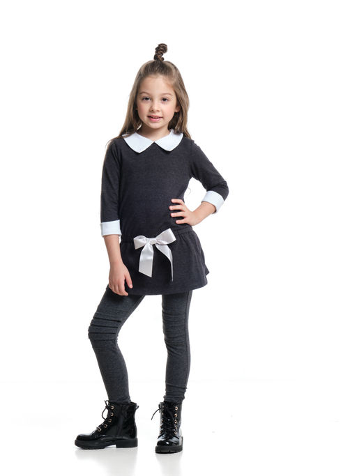 Футболка для девочки UD 1228 черный - Mini maxi фото 7