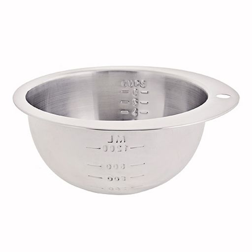 29230 Миска 1,2л из нерж/стали с мерной шкалой МВ (х24) - Mayer&boch фото 2